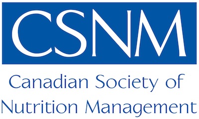 logo for the Canadian Society of Nutrition Management