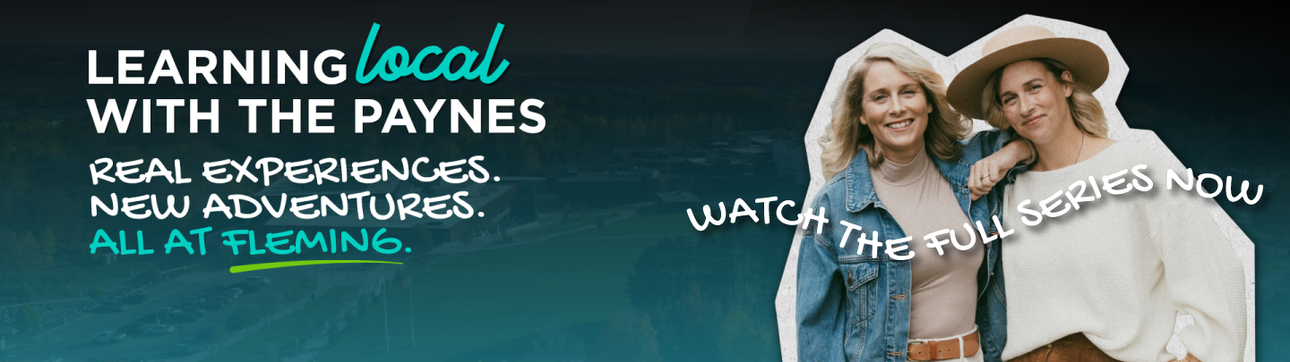 Learning local at Fleming College