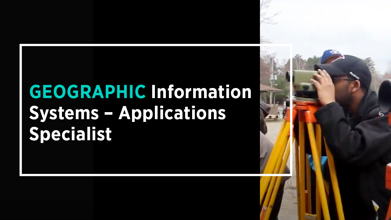 Geographic Information Systems Applications Specialist