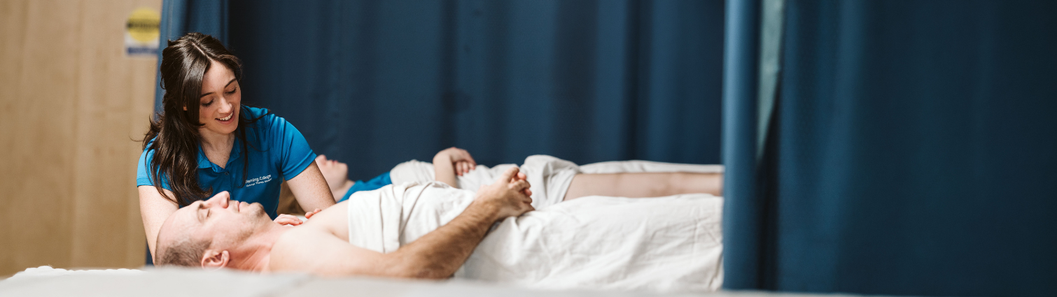 Massage services at The Spa + Clinic at Fleming College