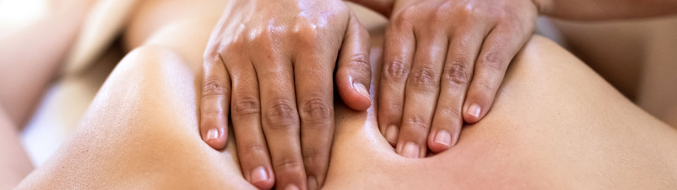 Massage services at The Spa + Clinic at Fleming College