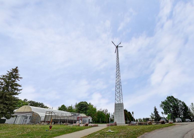 Windmill and Courtyard